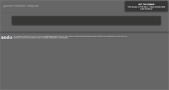 Desktop Screenshot of gummi-schaefer-shop.de